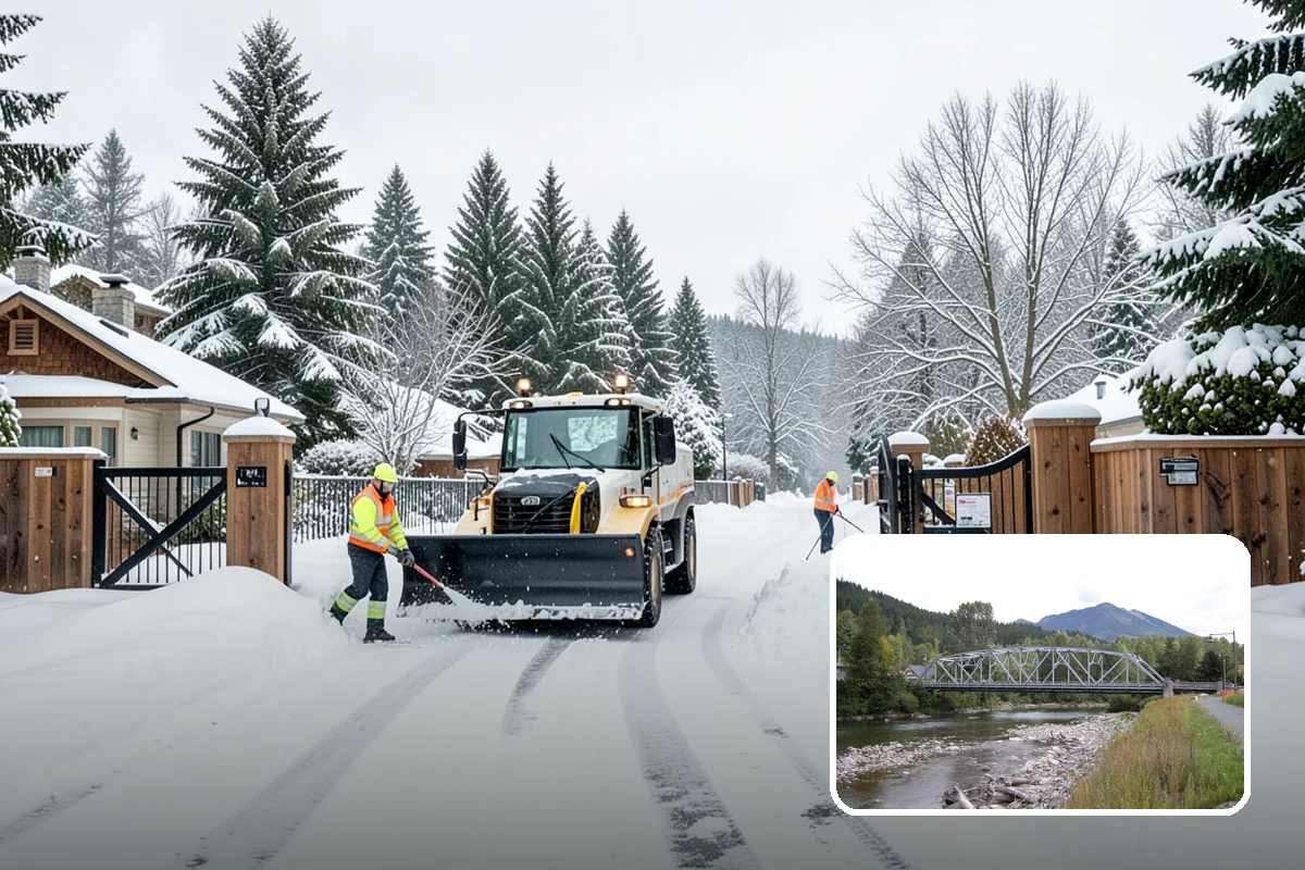 Eco-Friendly Deicing in Skykomish, King County, WA - Reduces chloride runoff to creeks and the Sound