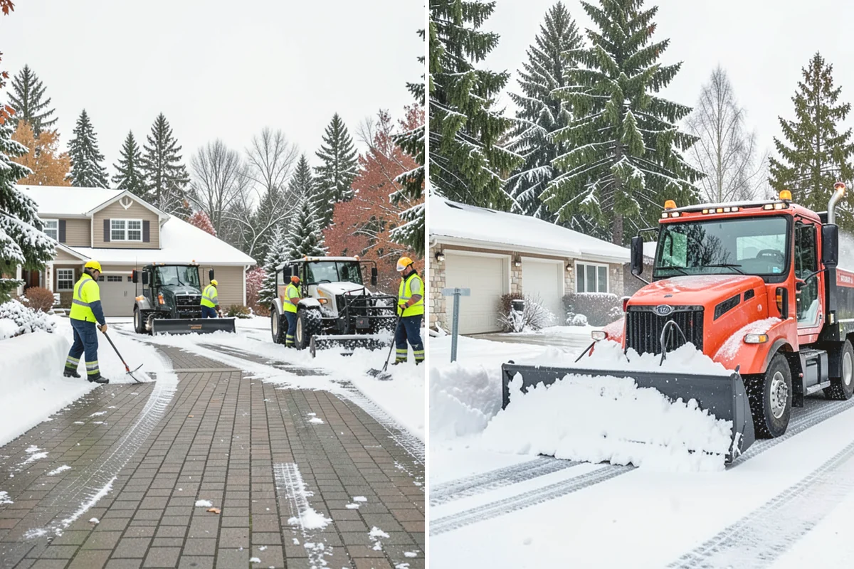 Eco-Friendly Deicing in Steilacoom, Pierce County, WA - Pretreat surfaces with brine to reduce total material