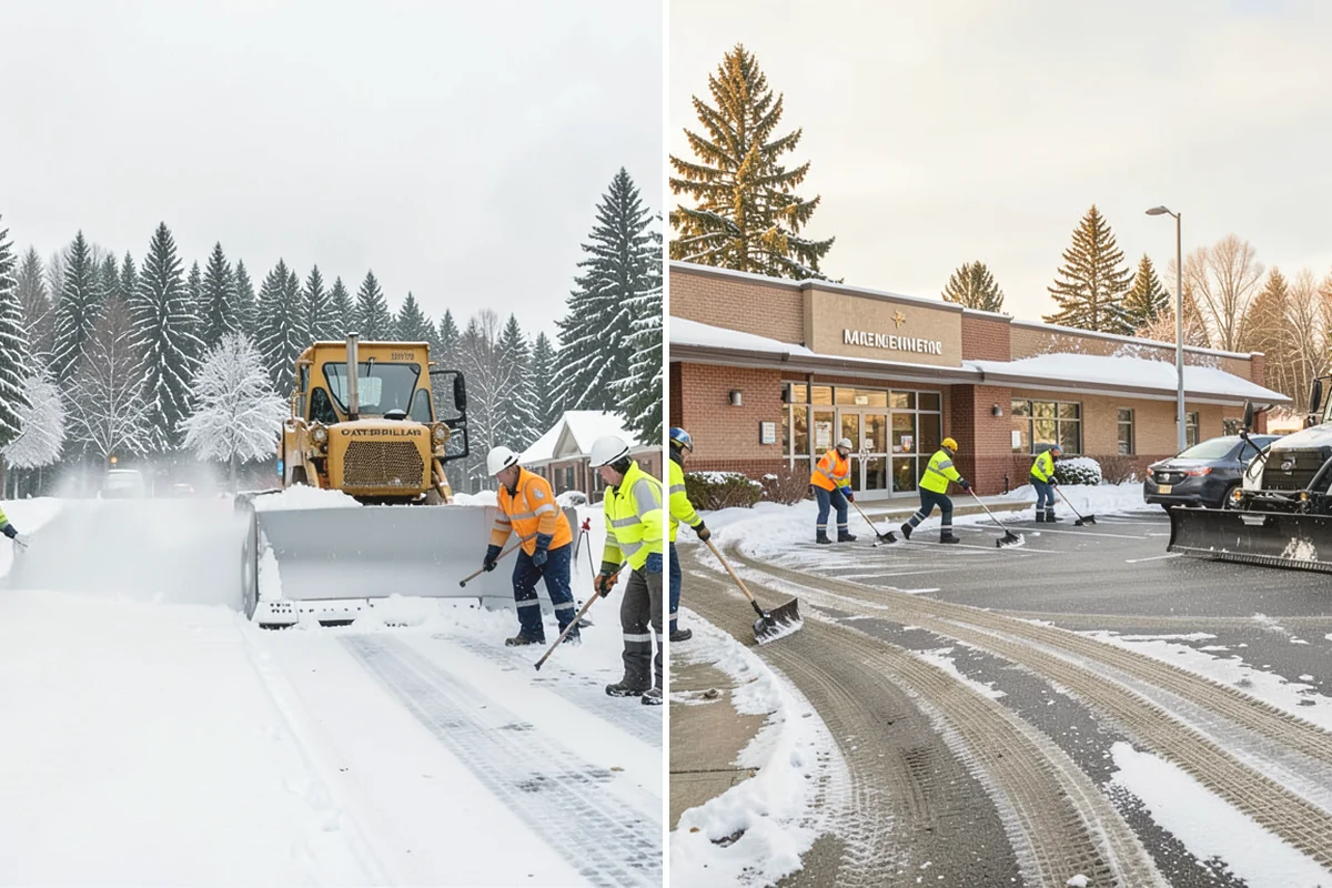 Eco-Friendly Deicing in Tacoma, Pierce County, WA - Pretreat surfaces with brine to reduce total material