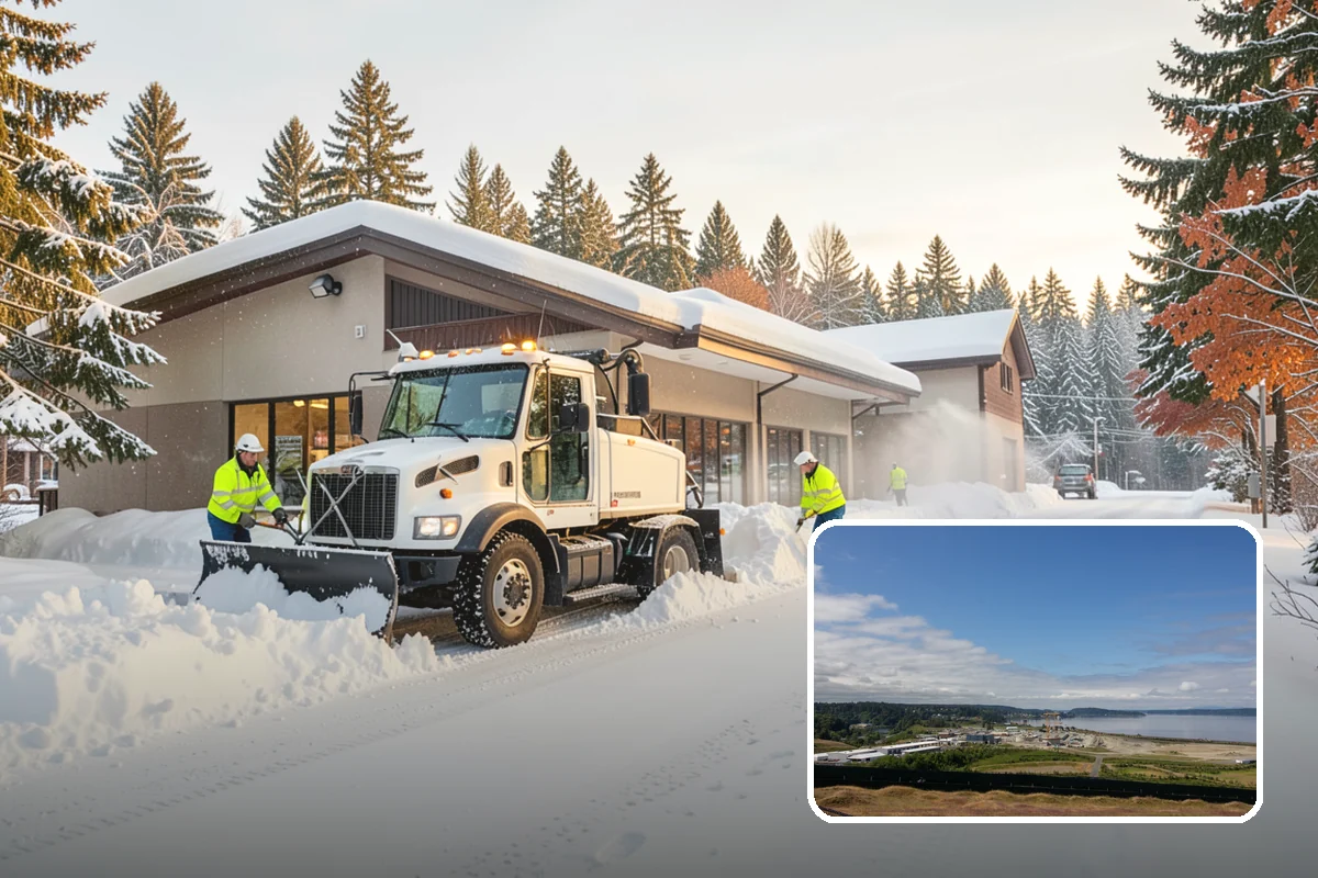 Eco-Friendly Deicing in University Place, Pierce County, WA - Reduces chloride runoff to creeks and the Sound