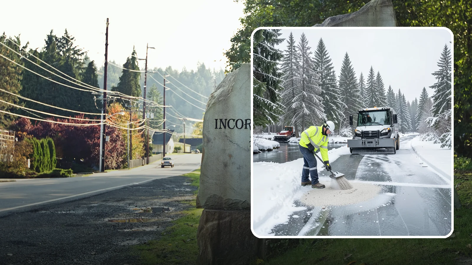 Eco-Friendly Deicing in Wilkeson, Pierce County, WA - Eco-friendly deicing clears ice while minimizing runoff into the streams, wetlands, and Puget Sound waters that define our region.