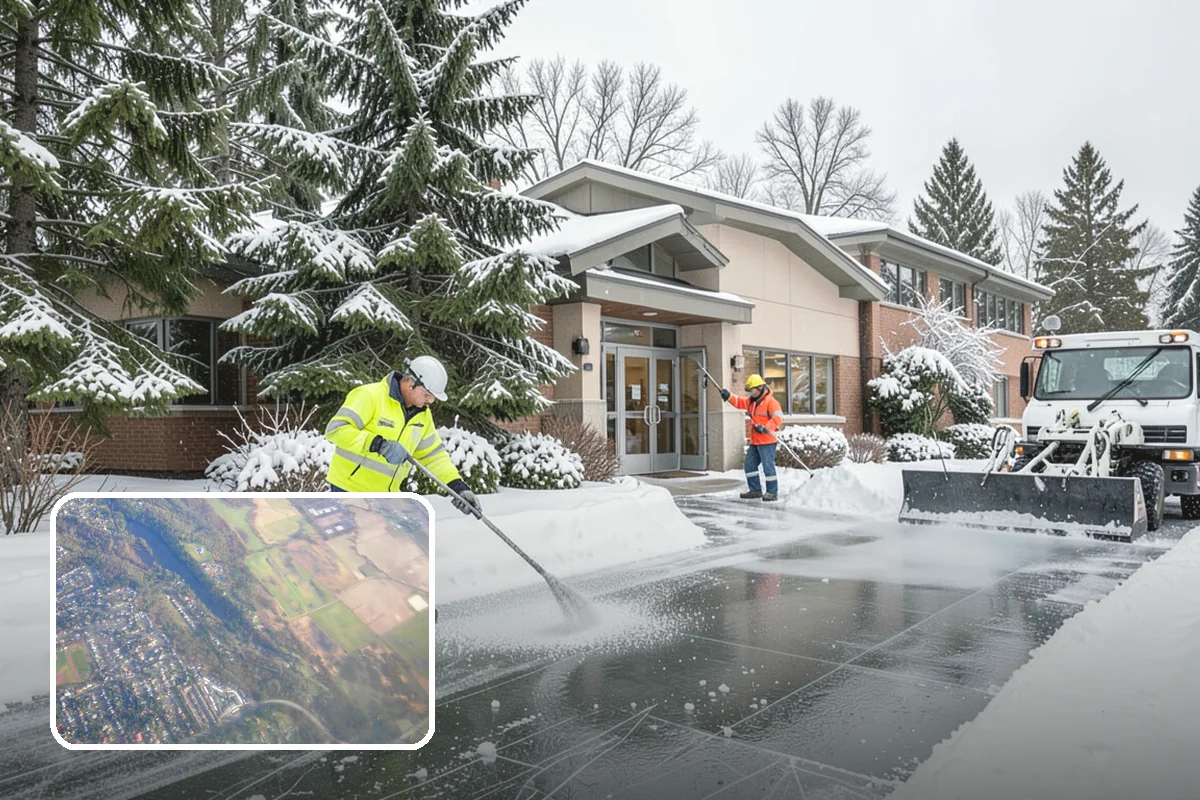 Eco-Friendly Ice Melt in Algona, King County, WA - Lower chloride load protects salmon streams and shellfish beds