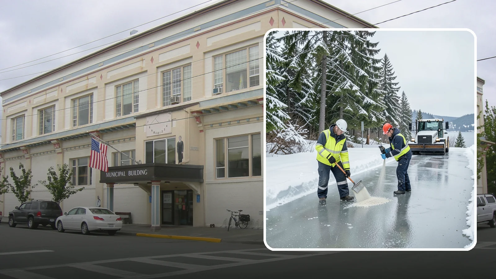 Eco-Friendly Ice Melt in Anacortes, Skagit County, WA - Eco-friendly ice melt uses lower-impact deicers that protect Puget Sound waterways, soil, and native plantings.