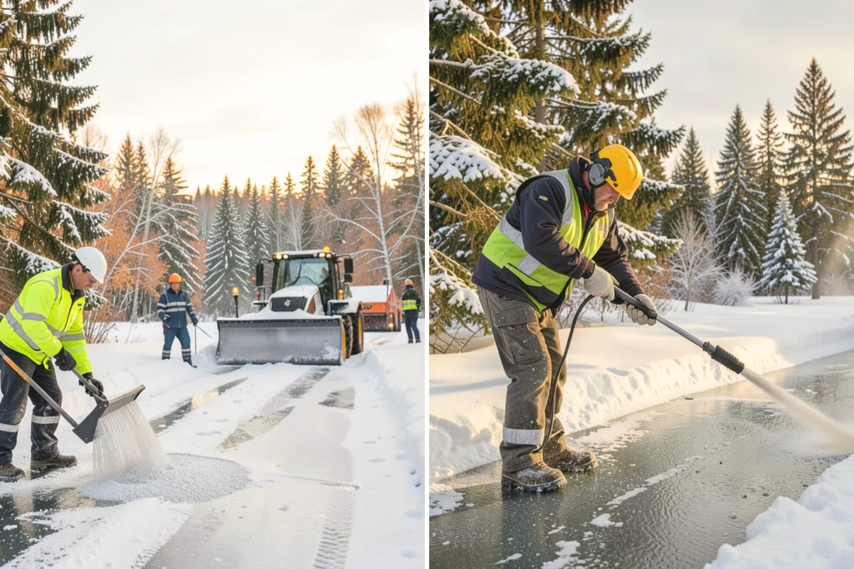 Eco-Friendly Ice Melt in Anacortes, Skagit County, WA - Review the property's environmental goals and nearby waterways