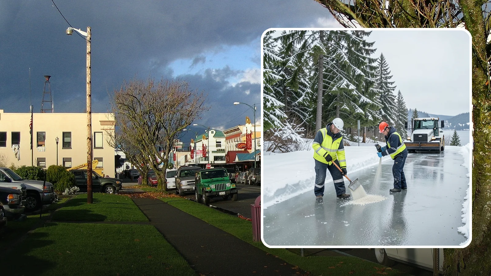 Eco-Friendly Ice Melt in Arlington, Snohomish County, WA - Eco-friendly ice melt uses lower-impact deicers that protect Puget Sound waterways, soil, and native plantings.