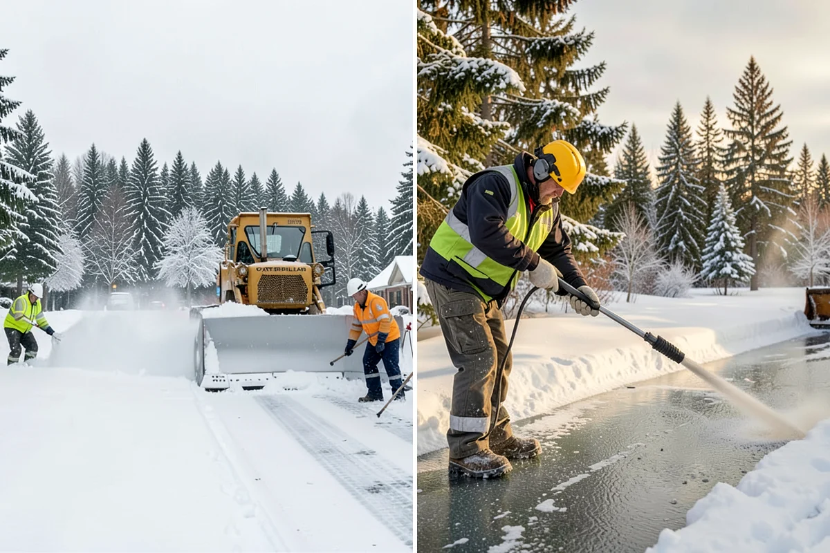 Eco-Friendly Ice Melt in Arlington, Snohomish County, WA - Review the property's environmental goals and nearby waterways