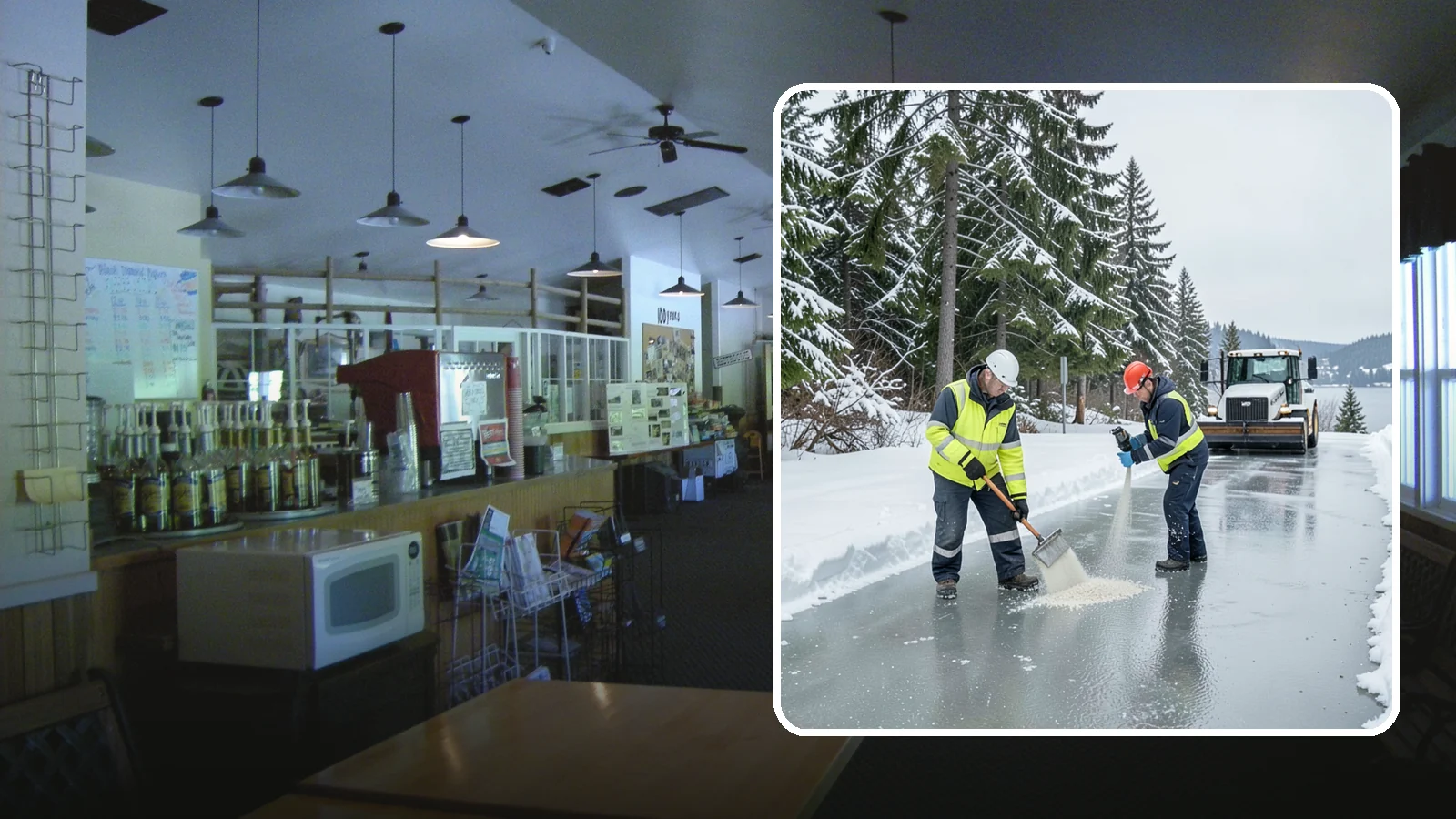 Eco-Friendly Ice Melt in Black Diamond, King County, WA - Eco-friendly ice melt uses lower-impact deicers that protect Puget Sound waterways, soil, and native plantings.
