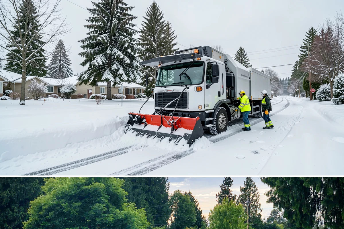 Eco-Friendly Ice Melt in Bonney Lake, Pierce County, WA - Eco-friendly ice melt is applied throughout the winter on environmentally sensitive properties whenever ice threatens.