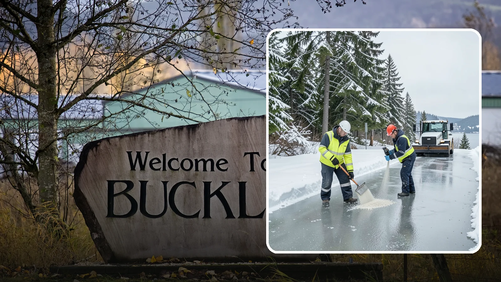 Eco-Friendly Ice Melt in Buckley, Pierce County, WA - Eco-friendly ice melt uses lower-impact deicers that protect Puget Sound waterways, soil, and native plantings.