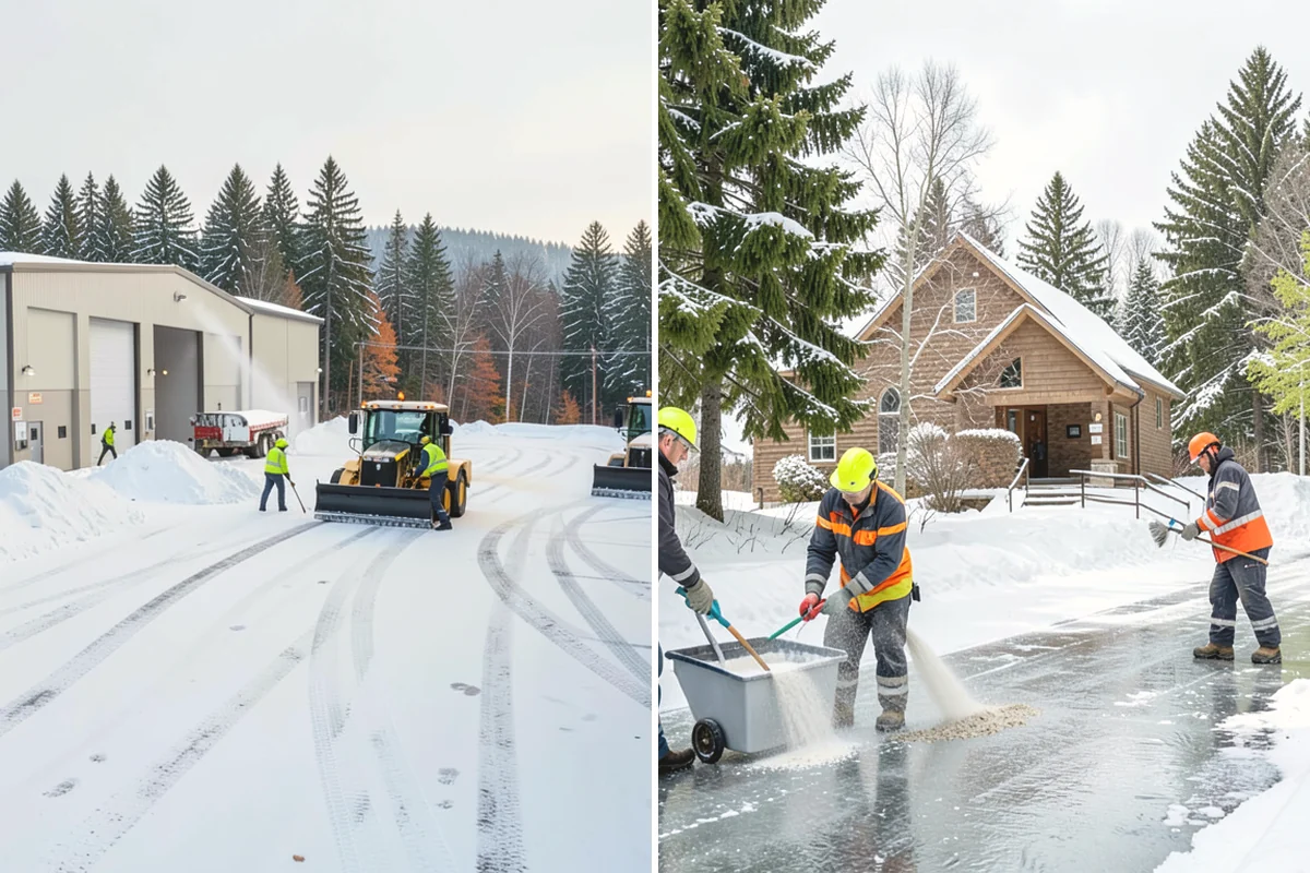 Eco-Friendly Ice Melt in Burlington, Skagit County, WA - Review the property's environmental goals and nearby waterways
