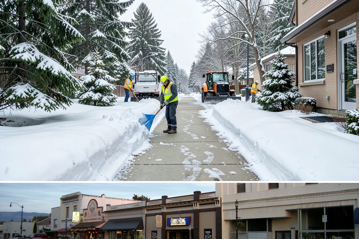 Eco-Friendly Ice Melt in Burlington, Skagit County, WA - Eco-friendly ice melt is applied throughout the winter on environmentally sensitive properties whenever ice threatens.