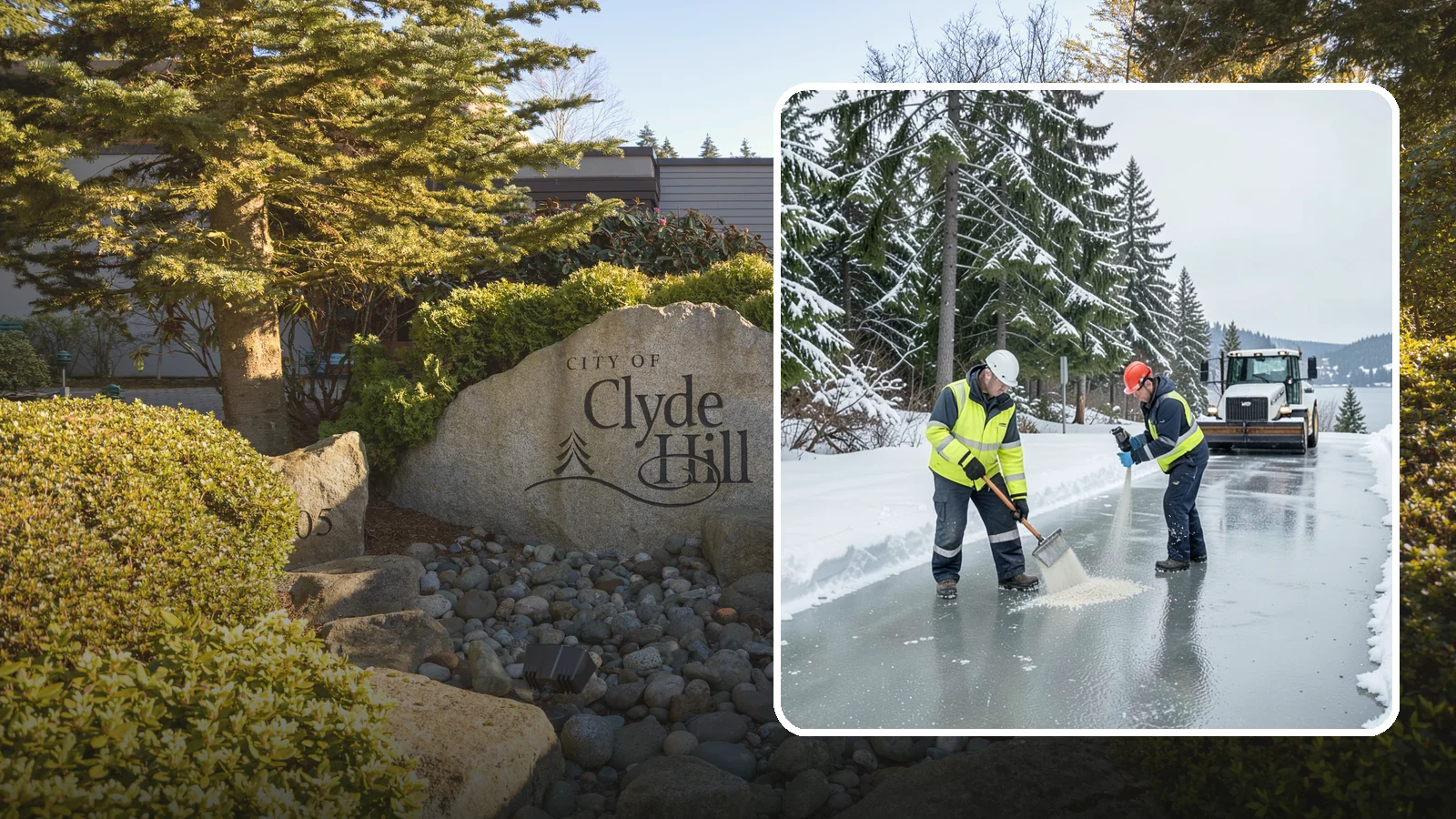 Eco-Friendly Ice Melt in Clyde Hill, King County, WA - Eco-friendly ice melt uses lower-impact deicers that protect Puget Sound waterways, soil, and native plantings.