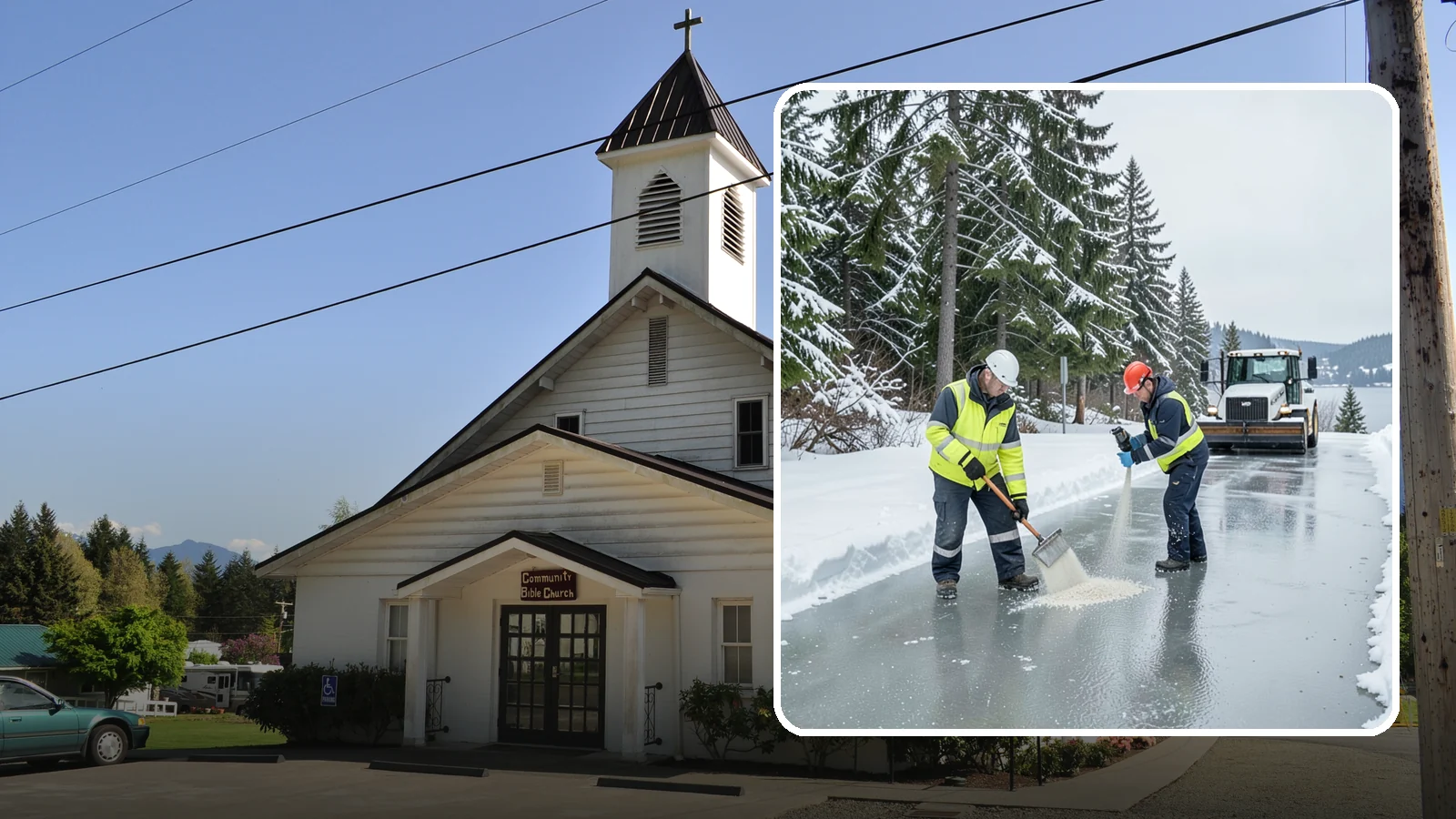 Eco-Friendly Ice Melt in Concrete, Skagit County, WA - Eco-friendly ice melt uses lower-impact deicers that protect Puget Sound waterways, soil, and native plantings.