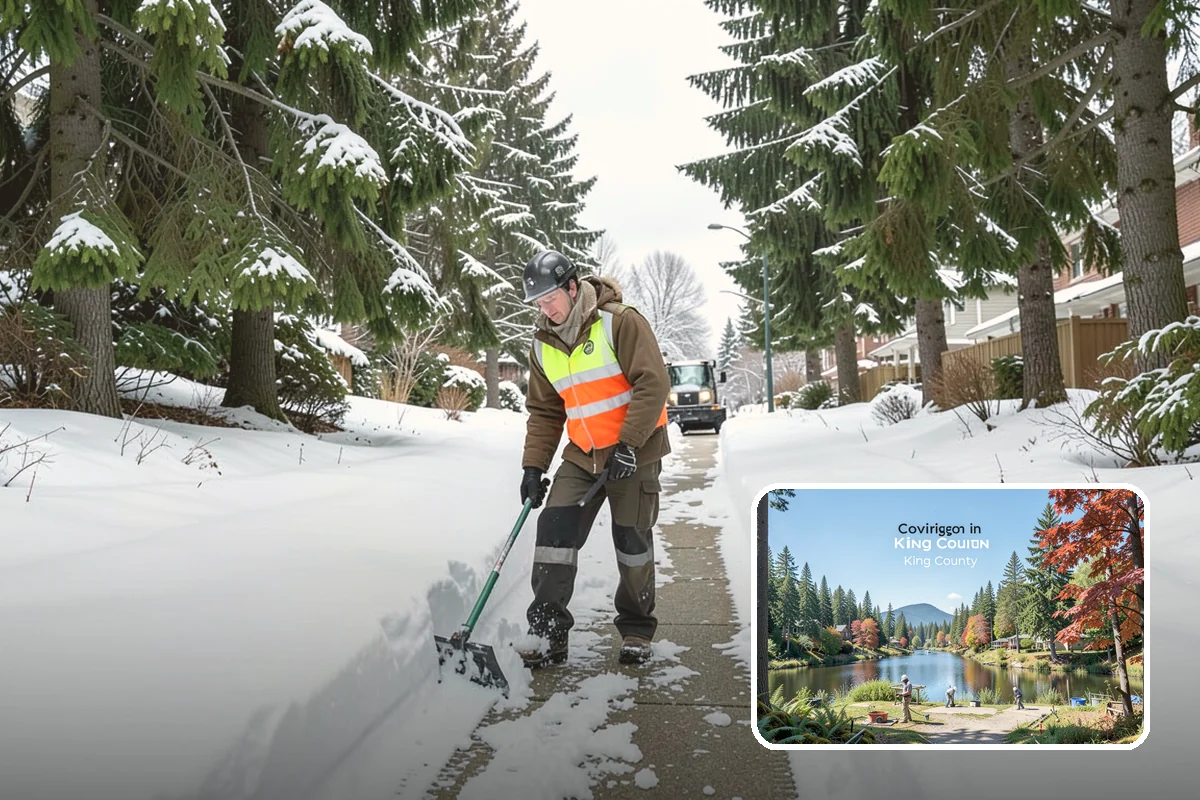 Eco-Friendly Ice Melt in Covington, King County, WA - Lower chloride load protects salmon streams and shellfish beds