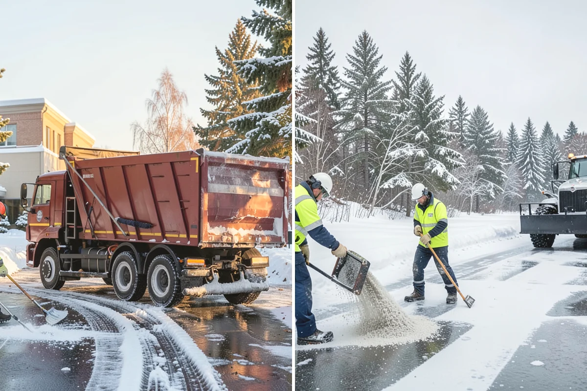 Eco-Friendly Ice Melt in Covington, King County, WA - Review the property's environmental goals and nearby waterways
