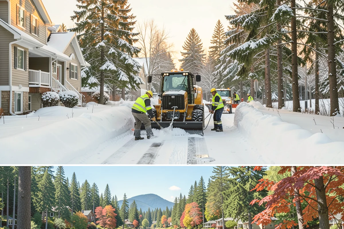 Eco-Friendly Ice Melt in Covington, King County, WA - Eco-friendly ice melt is applied throughout the winter on environmentally sensitive properties whenever ice threatens.