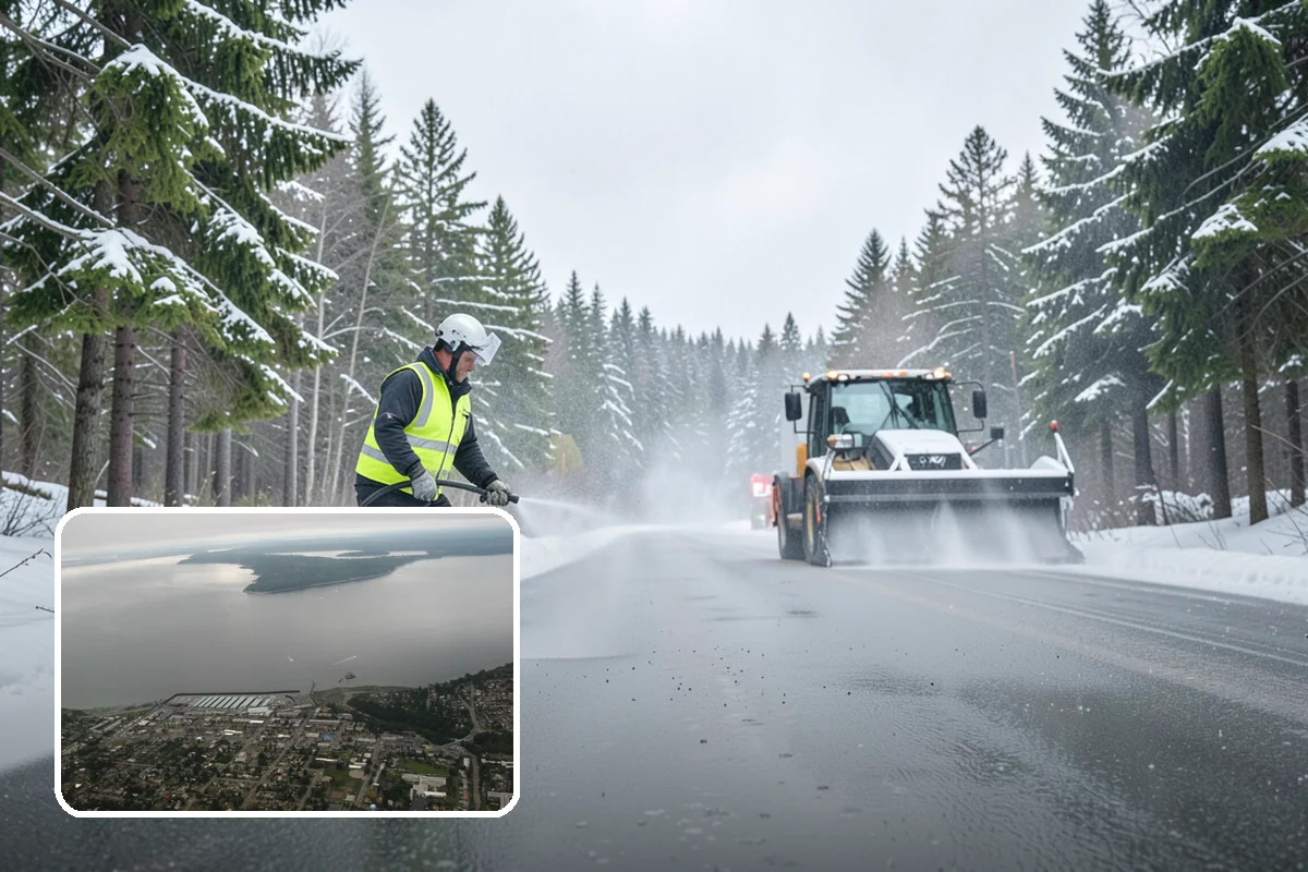 Eco-Friendly Ice Melt in Des Moines, King County, WA - Lower chloride load protects salmon streams and shellfish beds