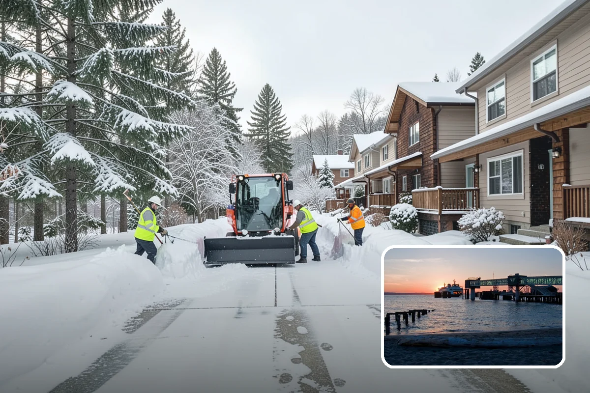 Eco-Friendly Ice Melt in Edmonds, Snohomish County, WA - Lower chloride load protects salmon streams and shellfish beds