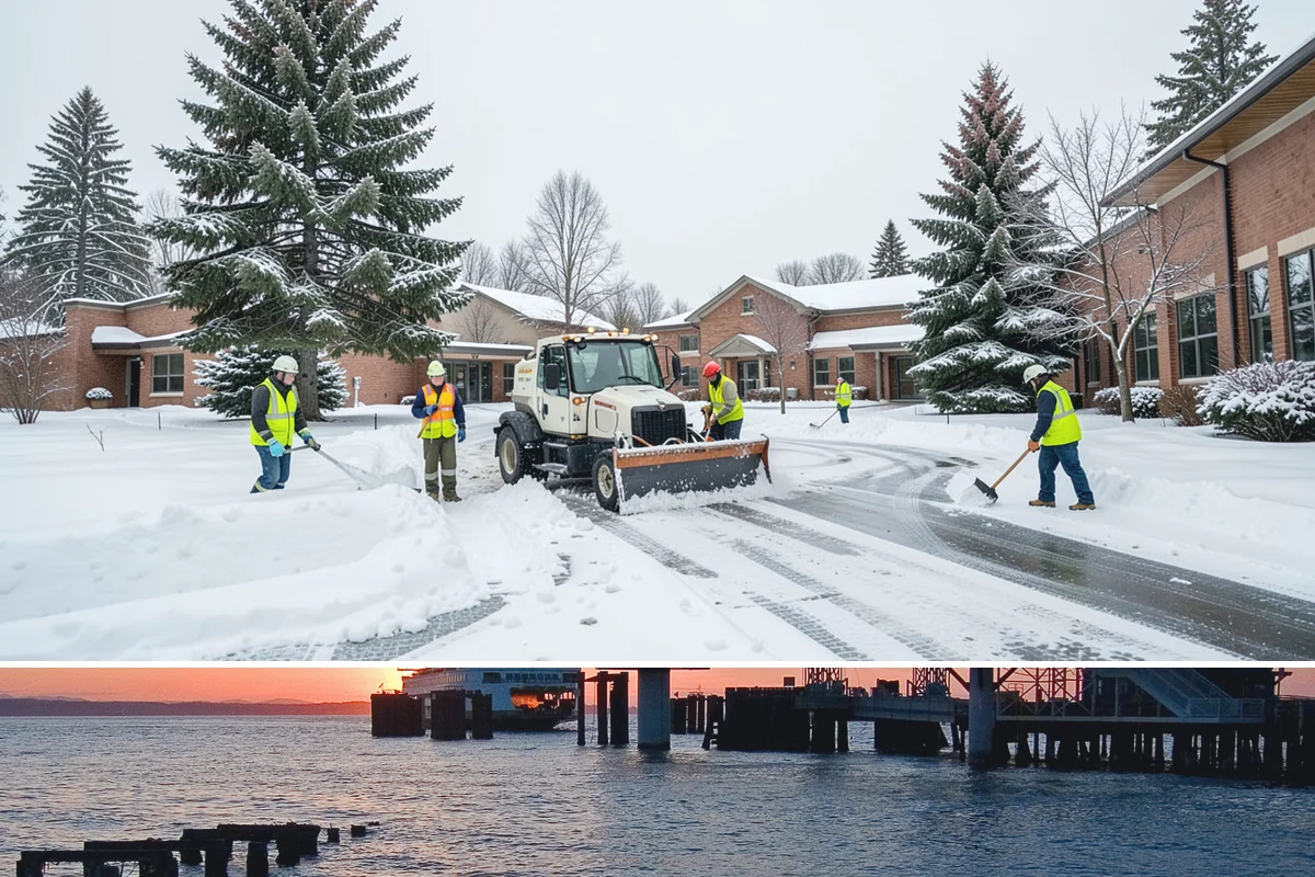 Eco-Friendly Ice Melt in Edmonds, Snohomish County, WA - Eco-friendly ice melt is applied throughout the winter on environmentally sensitive properties whenever ice threatens.