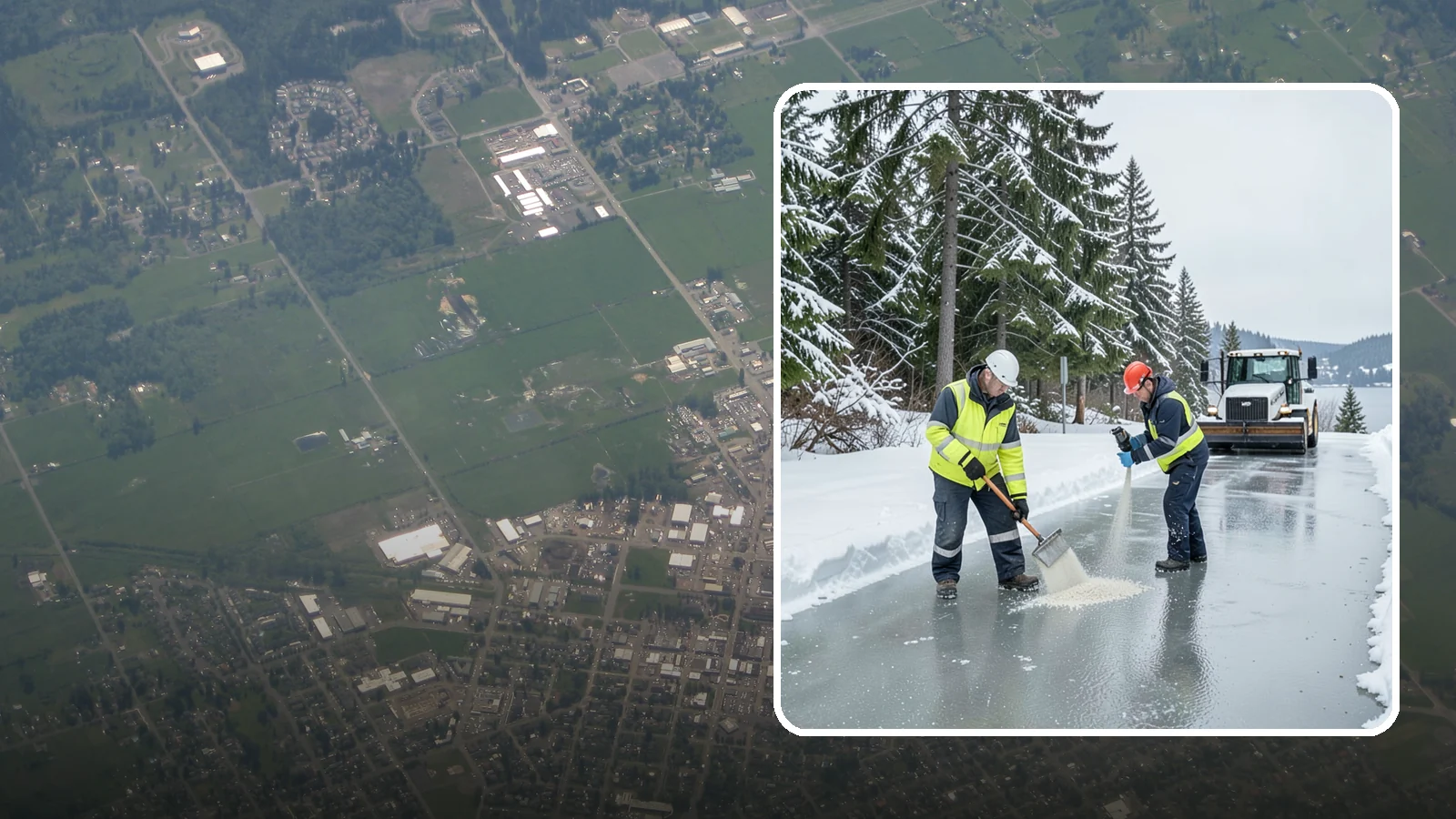 Eco-Friendly Ice Melt in Enumclaw, King County, WA - Eco-friendly ice melt uses lower-impact deicers that protect Puget Sound waterways, soil, and native plantings.
