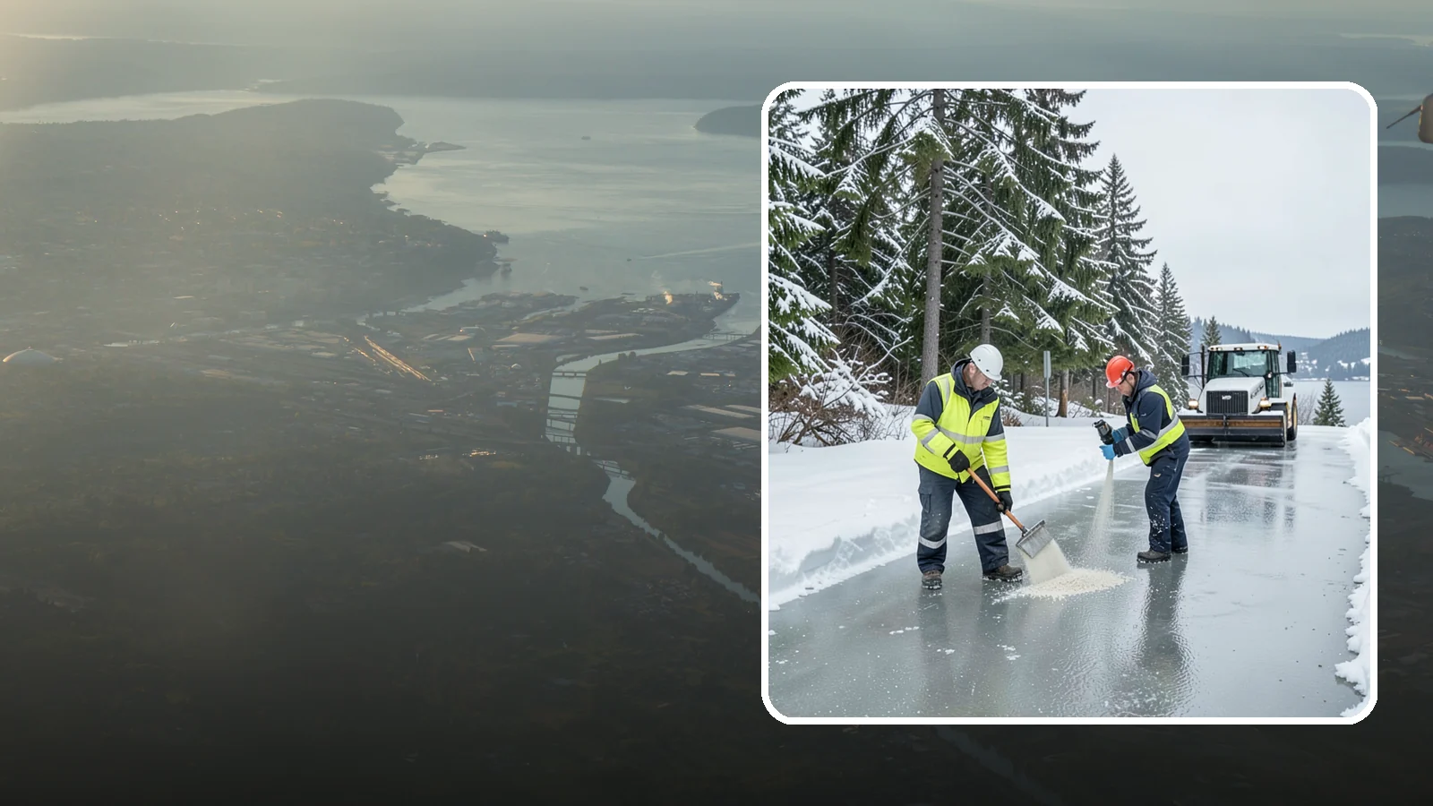 Eco-Friendly Ice Melt in Fife, Pierce County, WA - Eco-friendly ice melt uses lower-impact deicers that protect Puget Sound waterways, soil, and native plantings.