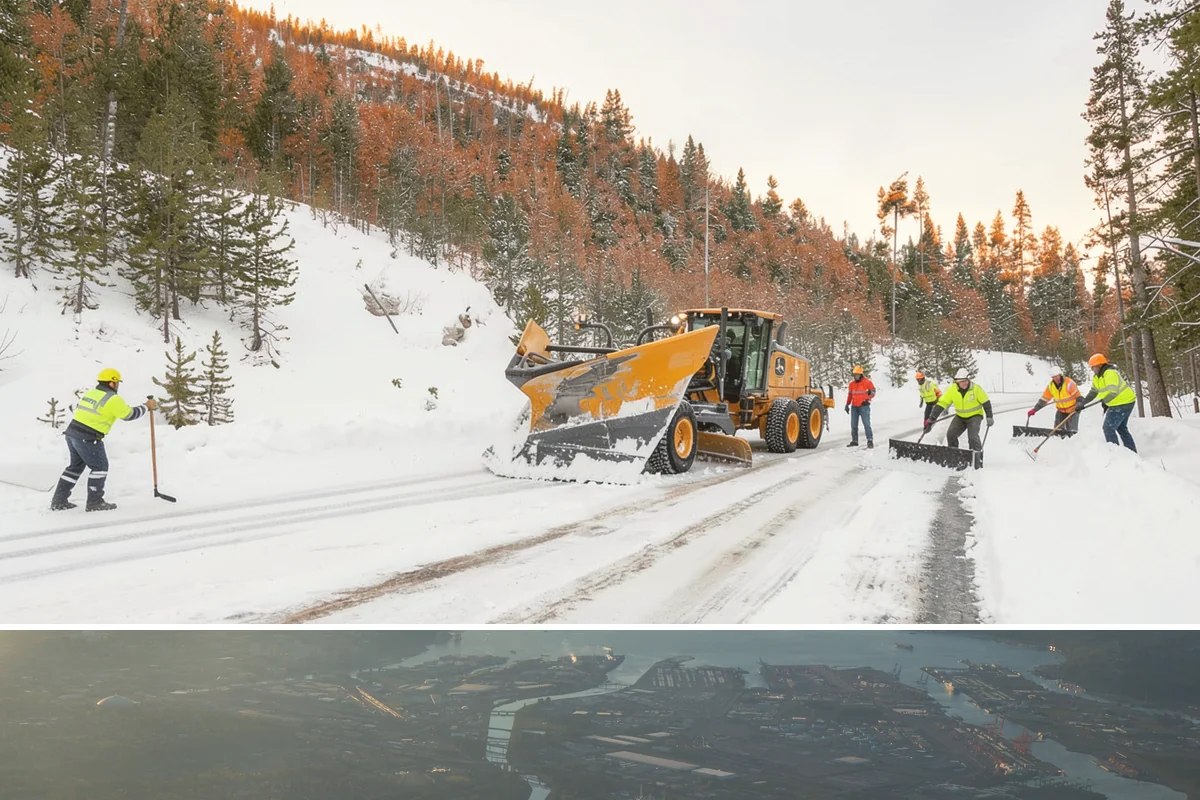 Eco-Friendly Ice Melt in Fife, Pierce County, WA - Eco-friendly ice melt is applied throughout the winter on environmentally sensitive properties whenever ice threatens.