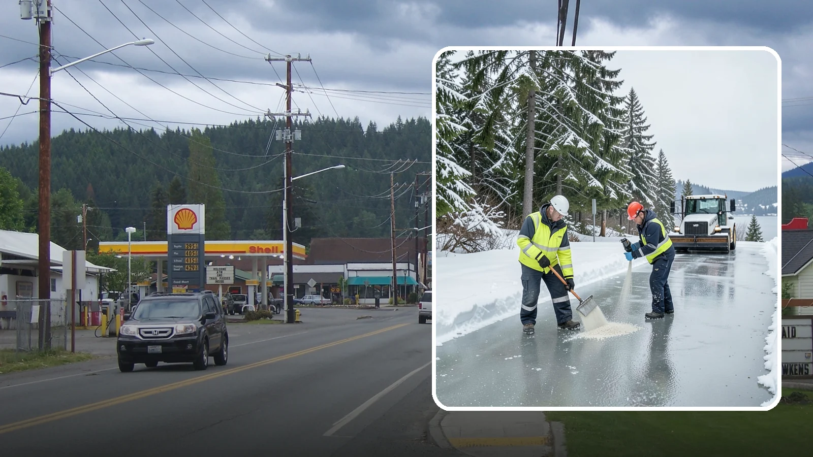 Eco-Friendly Ice Melt in Granite Falls, Snohomish County, WA - Eco-friendly ice melt uses lower-impact deicers that protect Puget Sound waterways, soil, and native plantings.
