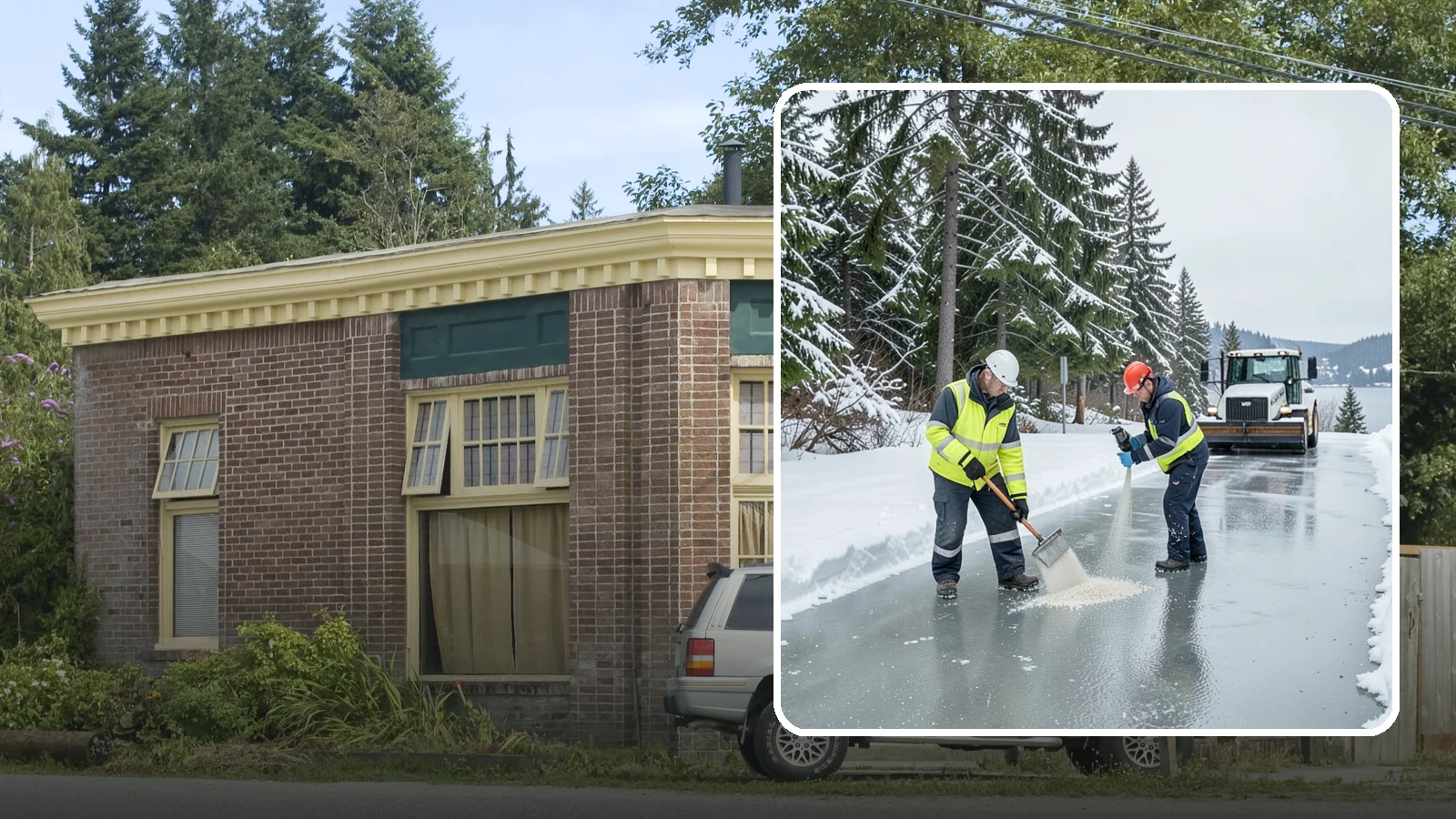 Eco-Friendly Ice Melt in Hamilton, Skagit County, WA - Eco-friendly ice melt uses lower-impact deicers that protect Puget Sound waterways, soil, and native plantings.
