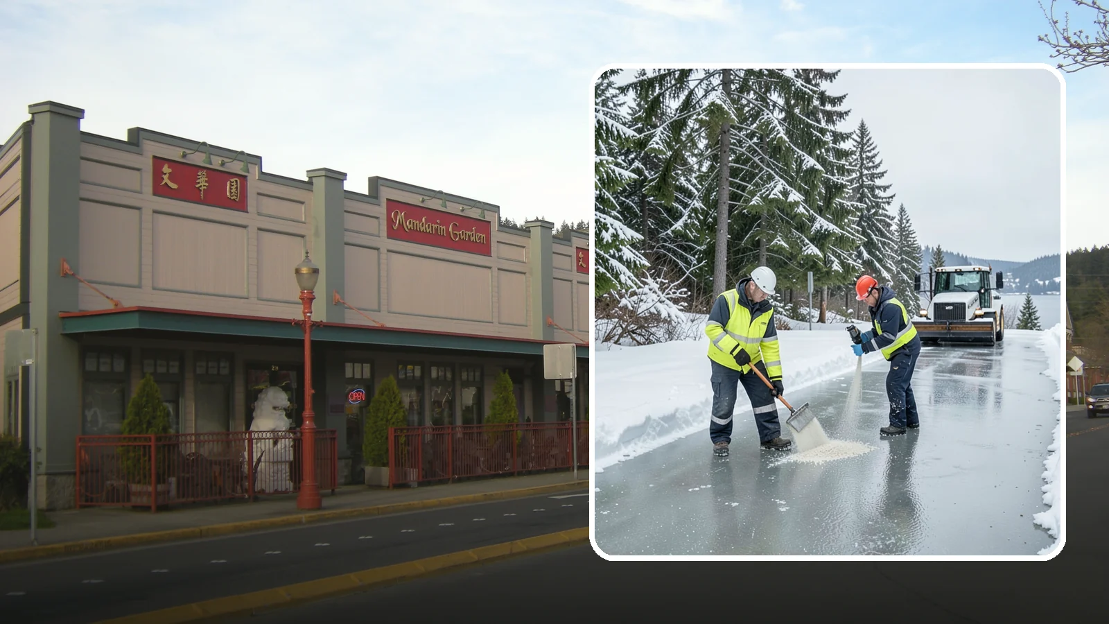 Eco-Friendly Ice Melt in Issaquah, King County, WA - Eco-friendly ice melt uses lower-impact deicers that protect Puget Sound waterways, soil, and native plantings.