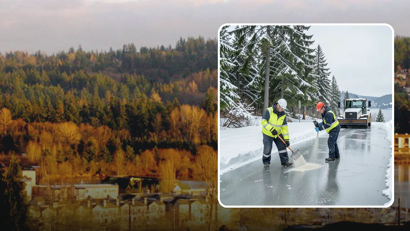 Eco-Friendly Ice Melt in Kenmore, King County, WA - Eco-friendly ice melt uses lower-impact deicers that protect Puget Sound waterways, soil, and native plantings.