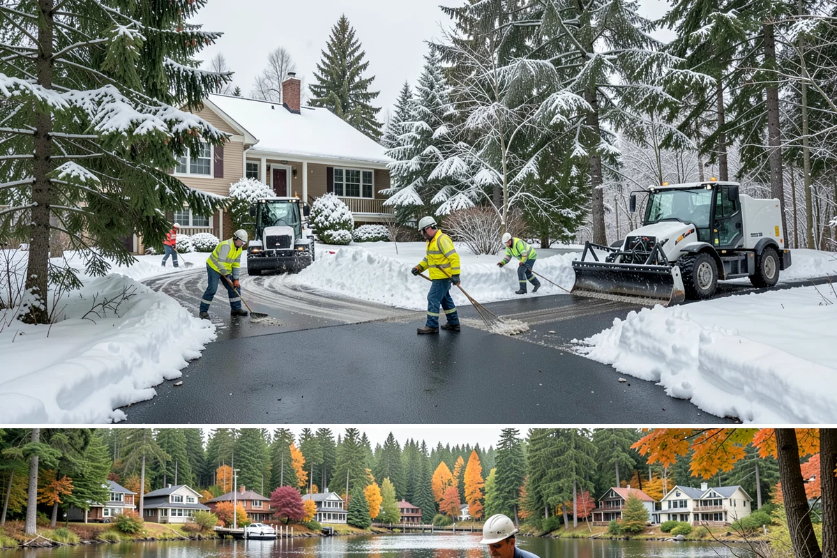 Eco-Friendly Ice Melt in La Conner, Skagit County, WA - Eco-friendly ice melt is applied throughout the winter on environmentally sensitive properties whenever ice threatens.