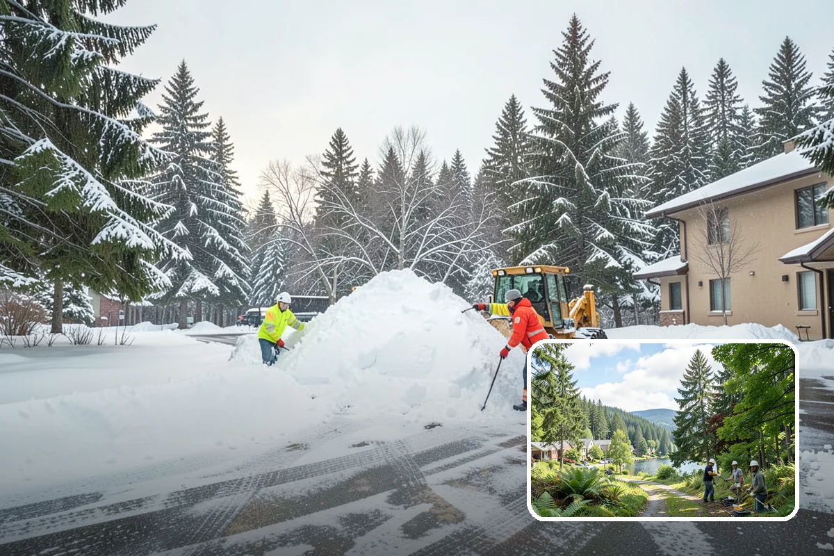 Eco-Friendly Ice Melt in Lake Forest Park, King County, WA - Lower chloride load protects salmon streams and shellfish beds