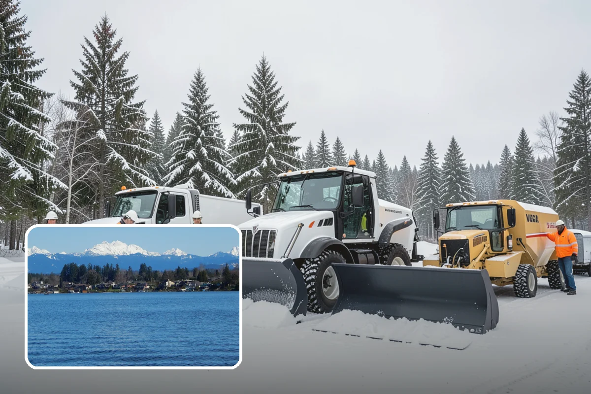 Eco-Friendly Ice Melt in Lake Stevens, Snohomish County, WA - Lower chloride load protects salmon streams and shellfish beds