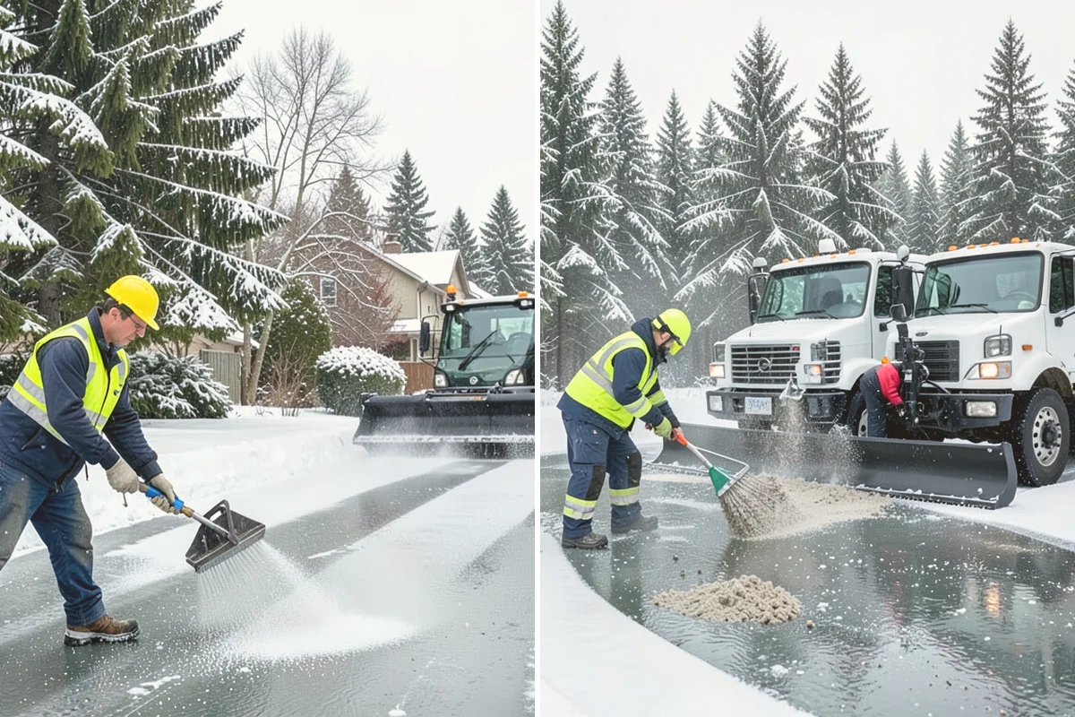 Eco-Friendly Ice Melt in Langley, Island County, WA - Review the property's environmental goals and nearby waterways