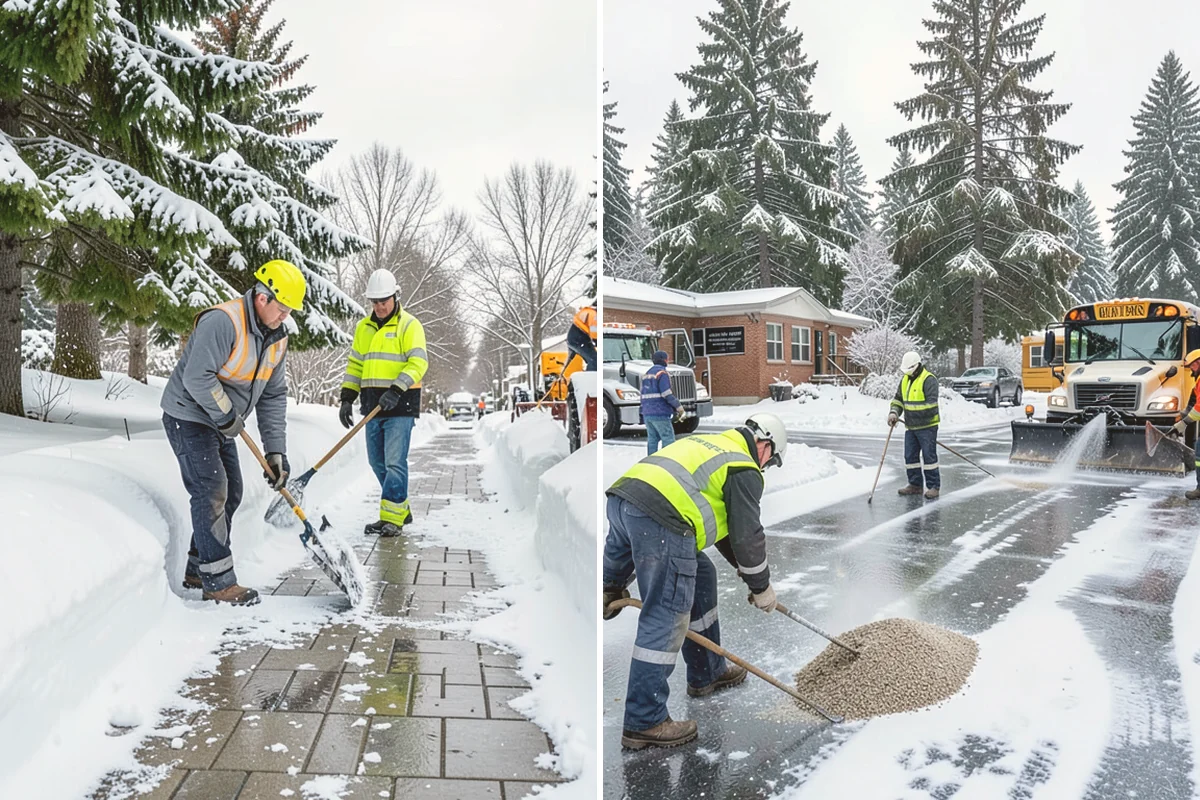 Eco-Friendly Ice Melt in Lynnwood, Snohomish County, WA - Review the property's environmental goals and nearby waterways