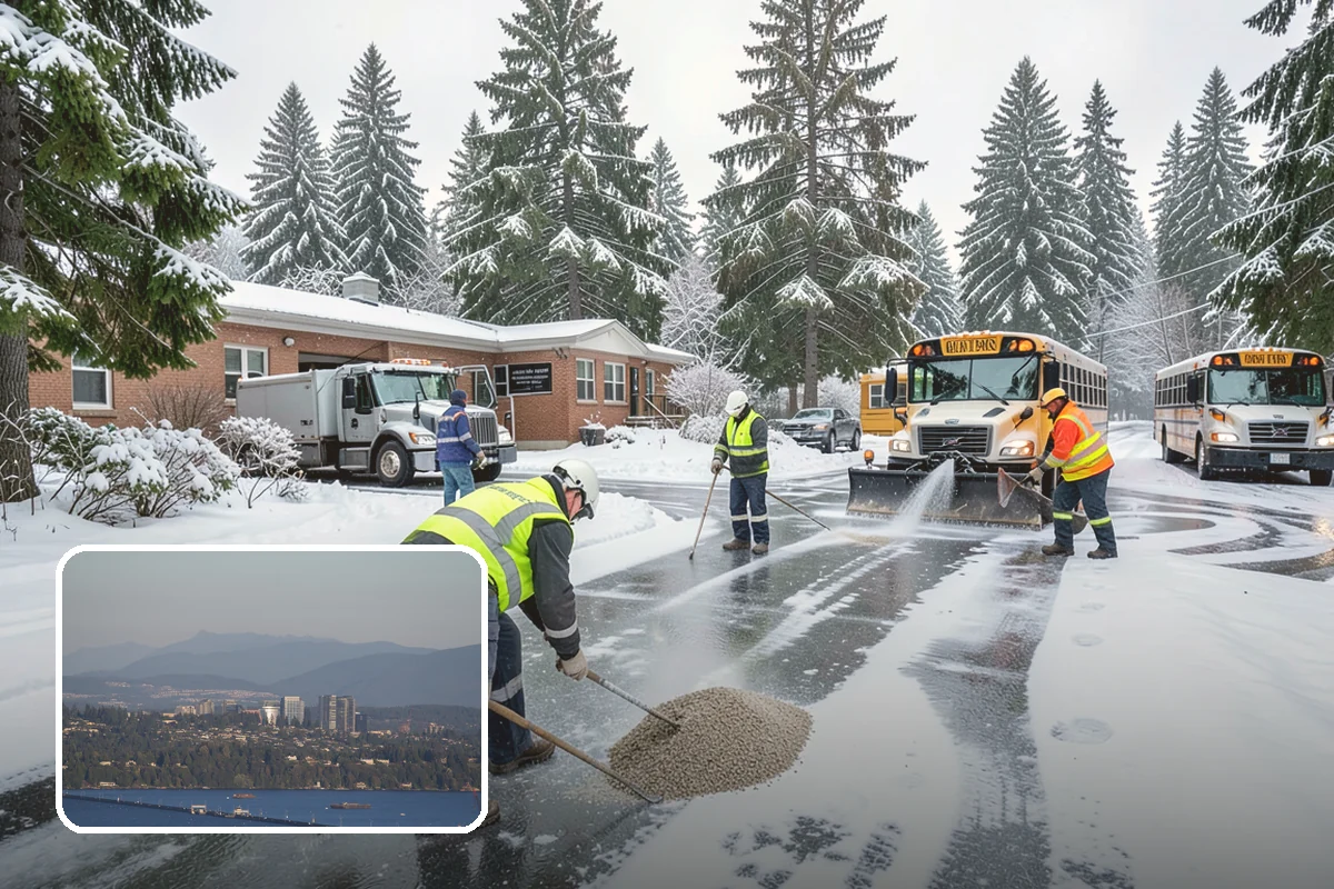 Eco-Friendly Ice Melt in Medina, King County, WA - Lower chloride load protects salmon streams and shellfish beds