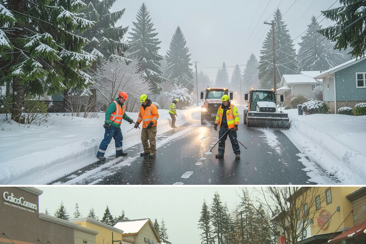 Eco-Friendly Ice Melt in Mill Creek, Snohomish County, WA - Eco-friendly ice melt is applied throughout the winter on environmentally sensitive properties whenever ice threatens.