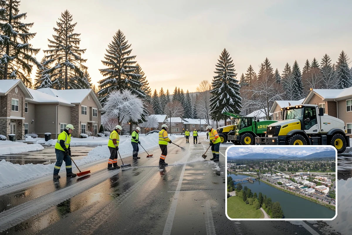 Eco-Friendly Ice Melt in Mount Vernon, Skagit County, WA - Lower chloride load protects salmon streams and shellfish beds