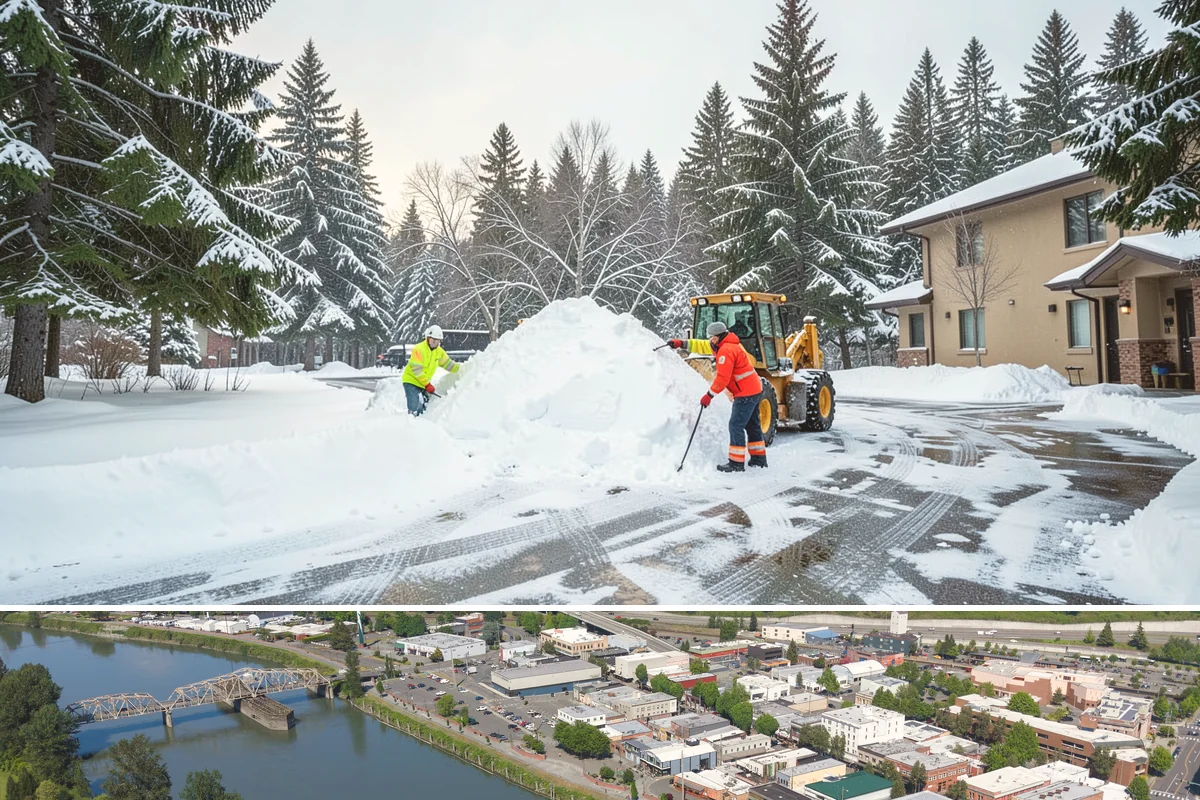 Eco-Friendly Ice Melt in Mount Vernon, Skagit County, WA - Eco-friendly ice melt is applied throughout the winter on environmentally sensitive properties whenever ice threatens.