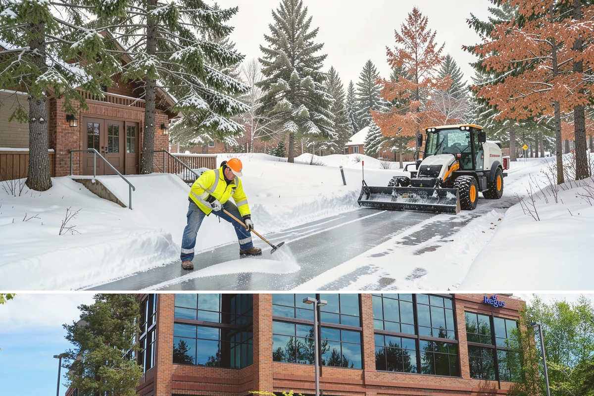 Eco-Friendly Ice Melt in Mountlake Terrace, Snohomish County, WA - Eco-friendly ice melt is applied throughout the winter on environmentally sensitive properties whenever ice threatens.
