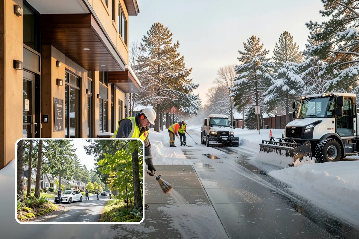 Eco-Friendly Ice Melt in Normandy Park, King County, WA - Lower chloride load protects salmon streams and shellfish beds