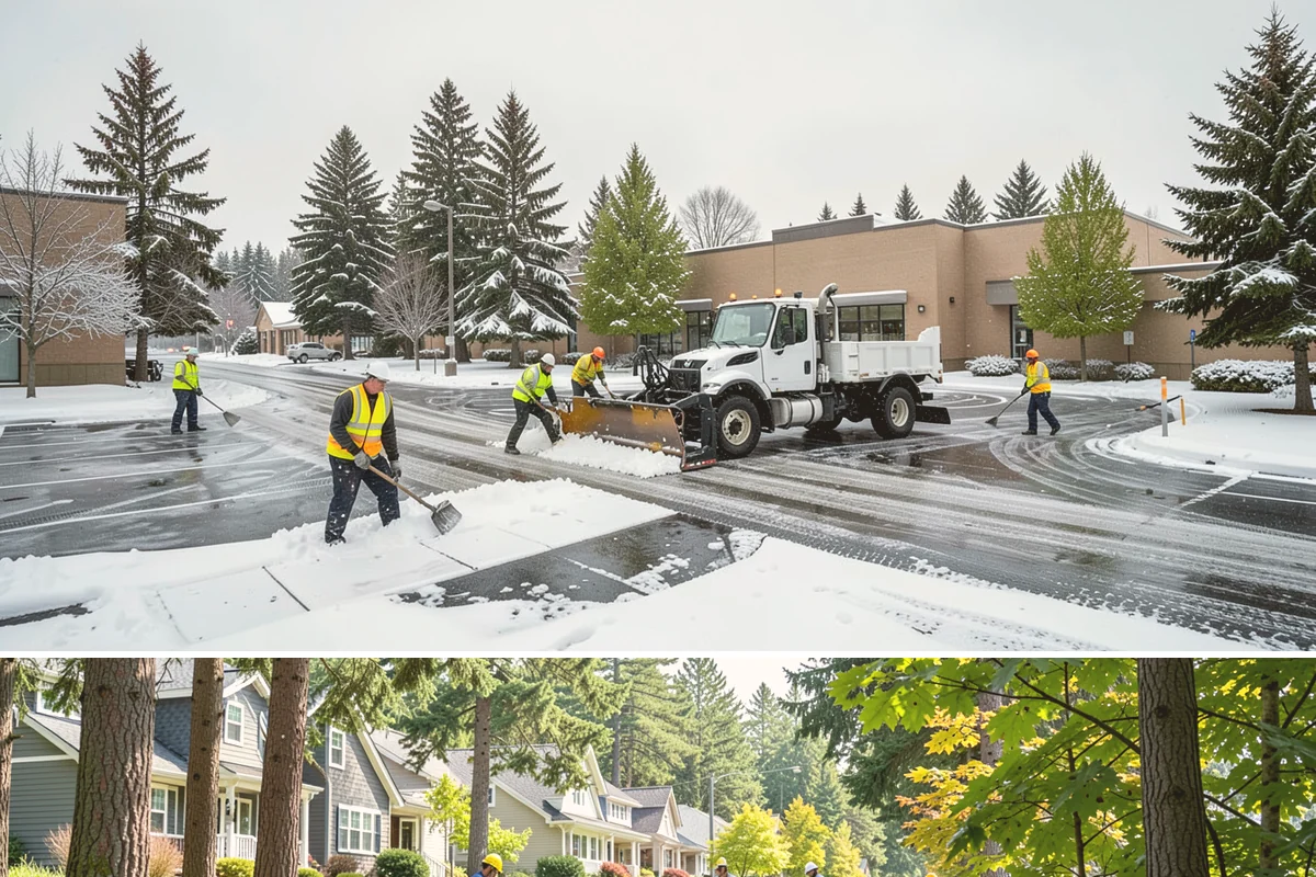 Eco-Friendly Ice Melt in Normandy Park, King County, WA - Eco-friendly ice melt is applied throughout the winter on environmentally sensitive properties whenever ice threatens.