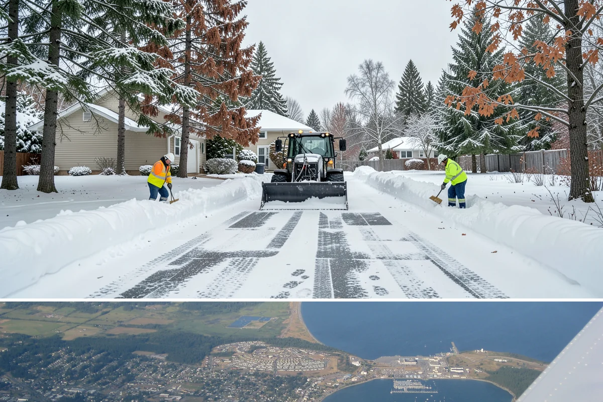 Eco-Friendly Ice Melt in Oak Harbor, Island County, WA - Eco-friendly ice melt is applied throughout the winter on environmentally sensitive properties whenever ice threatens.