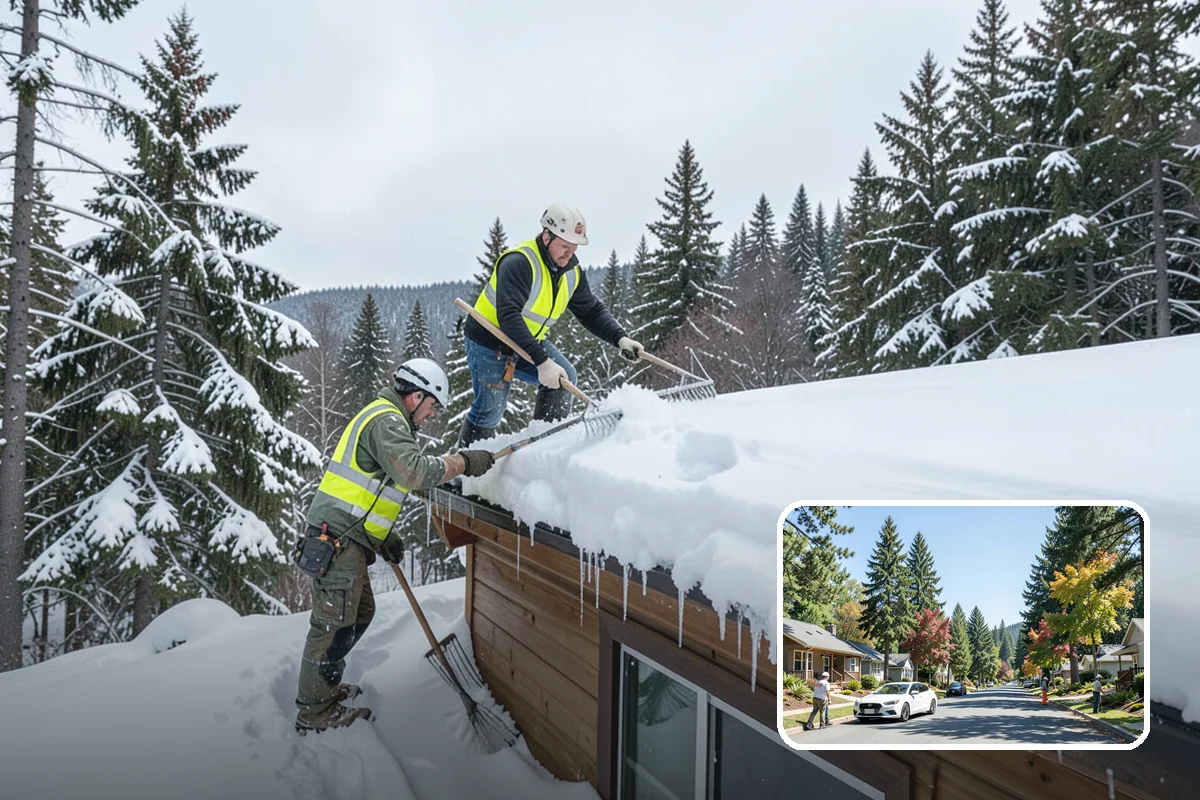 Eco-Friendly Ice Melt in Orting, Pierce County, WA - Lower chloride load protects salmon streams and shellfish beds