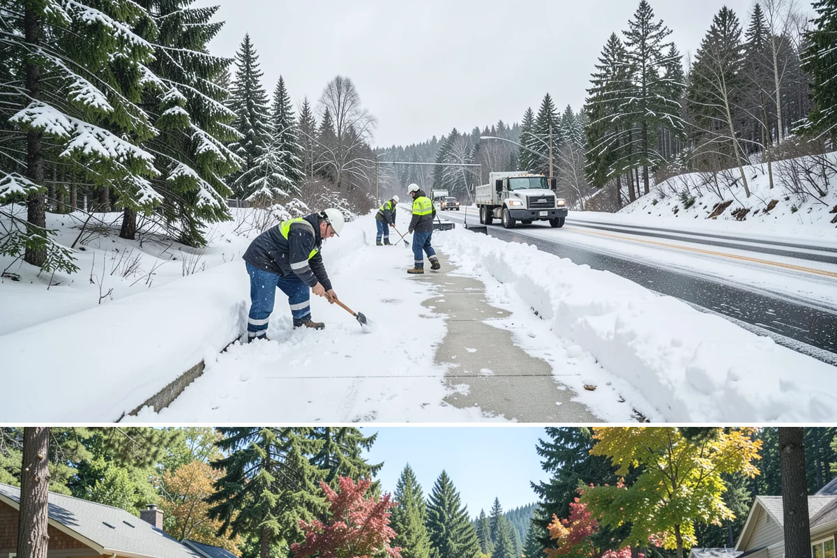Eco-Friendly Ice Melt in Orting, Pierce County, WA - Eco-friendly ice melt is applied throughout the winter on environmentally sensitive properties whenever ice threatens.