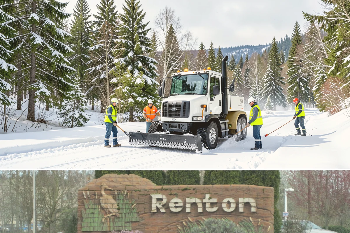 Eco-Friendly Ice Melt in Renton, King County, WA - Eco-friendly ice melt is applied throughout the winter on environmentally sensitive properties whenever ice threatens.