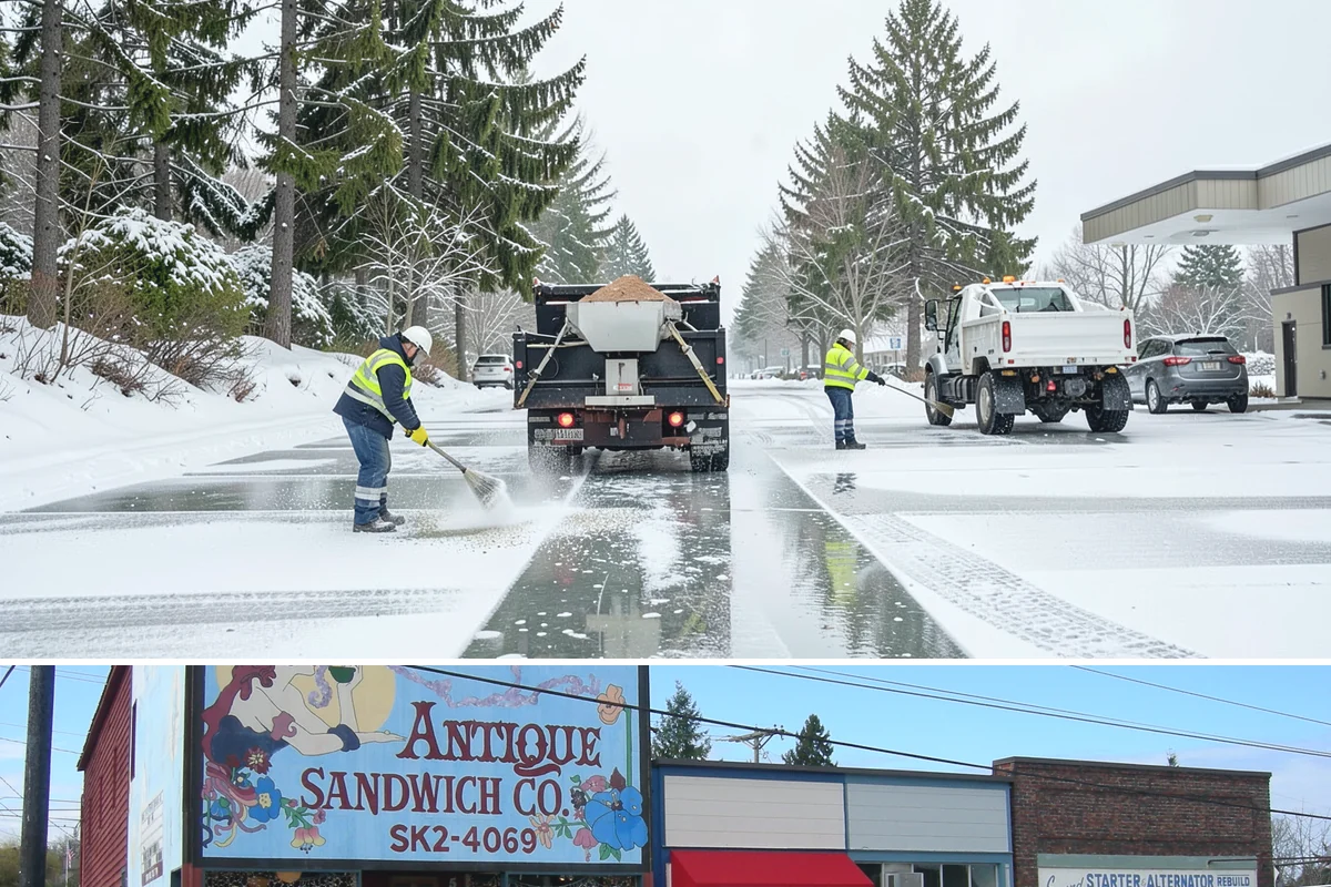 Eco-Friendly Ice Melt in Ruston, Pierce County, WA - Eco-friendly ice melt is applied throughout the winter on environmentally sensitive properties whenever ice threatens.