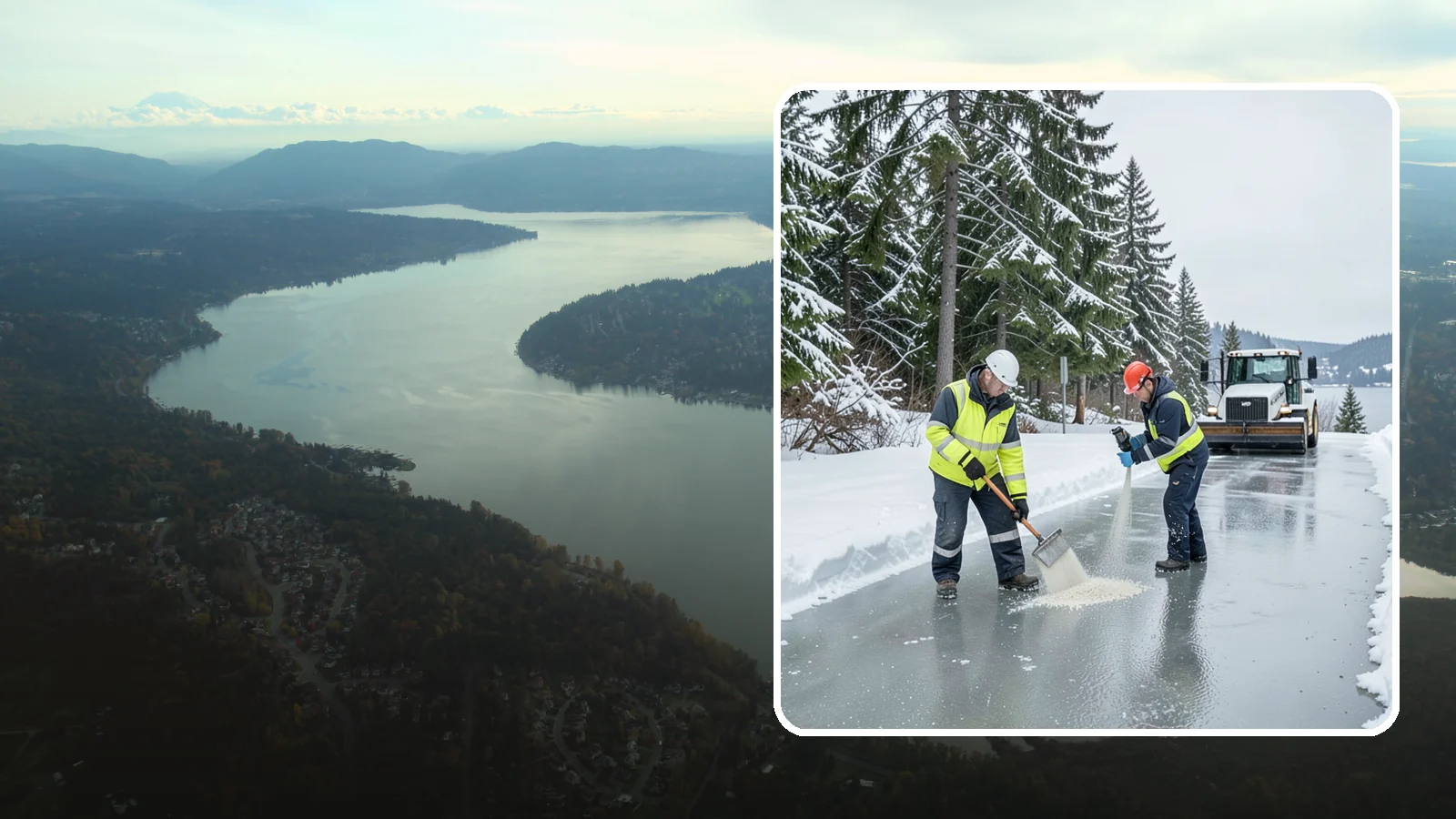 Eco-Friendly Ice Melt in Sammamish, King County, WA - Eco-friendly ice melt uses lower-impact deicers that protect Puget Sound waterways, soil, and native plantings.