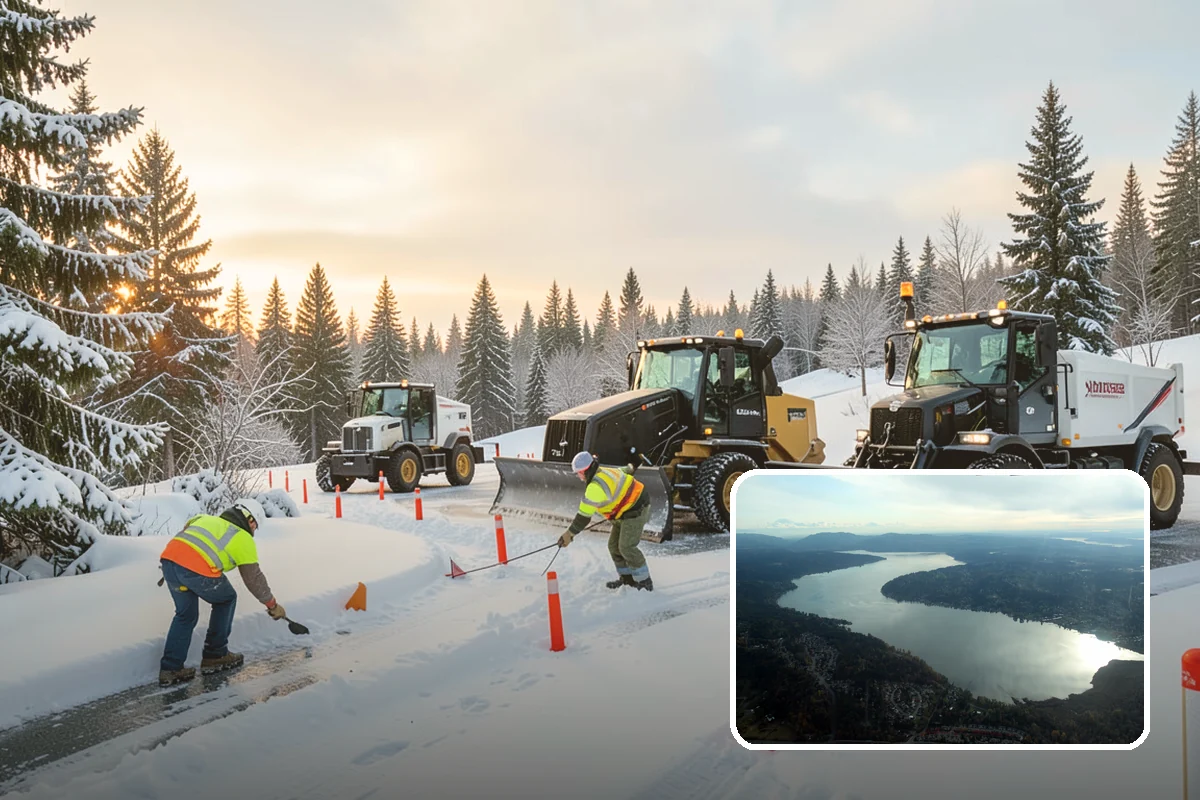 Eco-Friendly Ice Melt in Sammamish, King County, WA - Lower chloride load protects salmon streams and shellfish beds