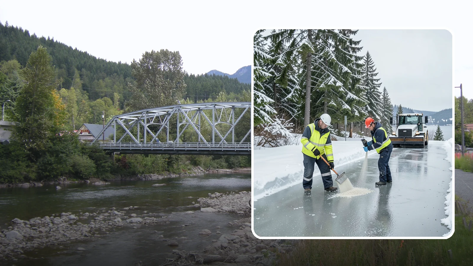 Eco-Friendly Ice Melt in Skykomish, King County, WA - Eco-friendly ice melt uses lower-impact deicers that protect Puget Sound waterways, soil, and native plantings.